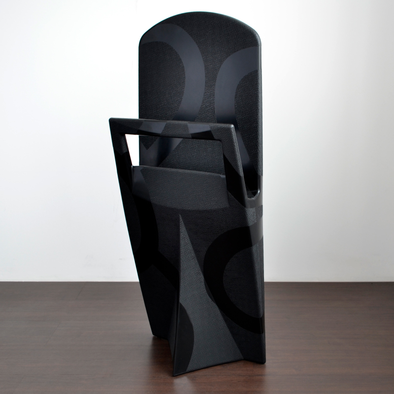 Eccopanta Schlafzimmer-Kleiderständer Blumen-Optik - schwarz 1